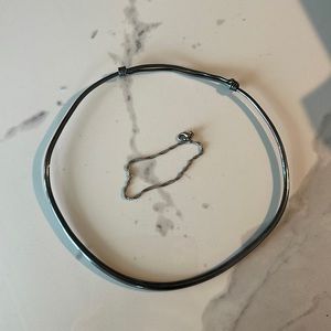 Beautiful solid fine silver necklace